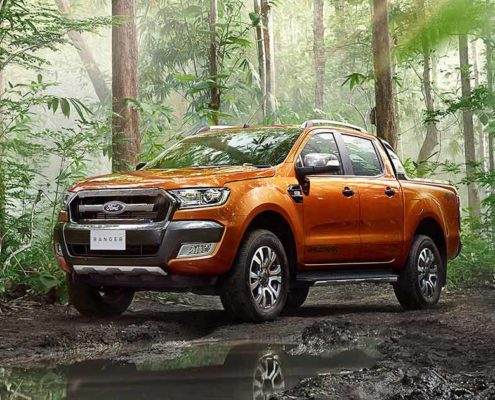 Ford Ranger in the Jungle