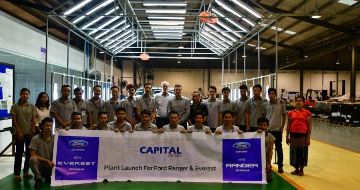 RMA Group, in partnership with Capital Manufacturing Limited (CML) opened a new Ford Assembly Plant in Yangon, Myanmar in 2017