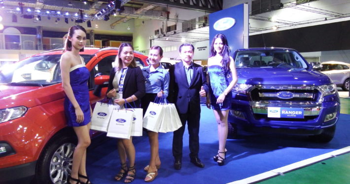 Lao Ford City at the Vientiane International Motor Expo 2017