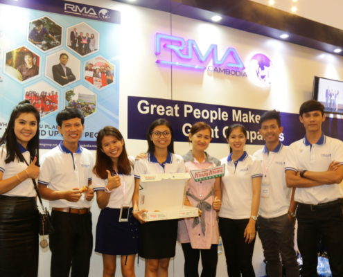 RMA Cambodia at the National Career fair