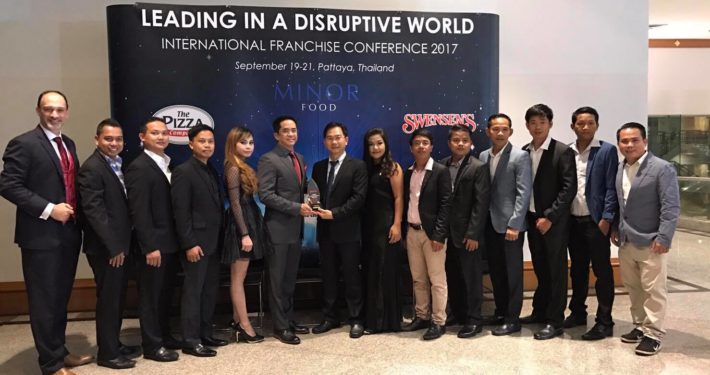 Swensen's Cambodia Awarded the High System Sale Growth of The Year Award 2016