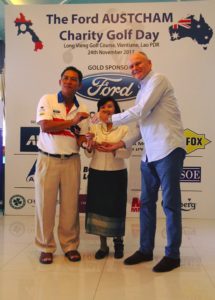 Lao Ford City and Austcham Lao Holds First Ever Ford Austcham Charity Golf Day