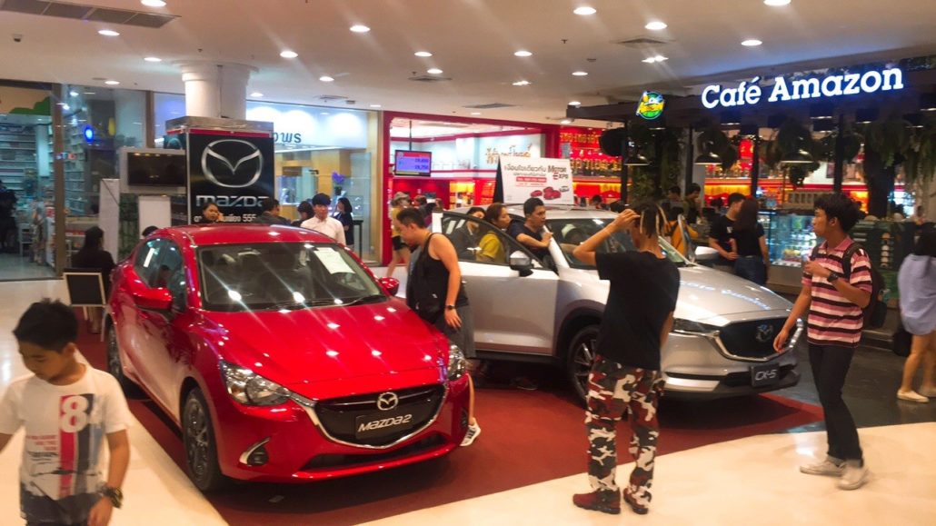 Mazda City Display Event at The Mall Bangkapi