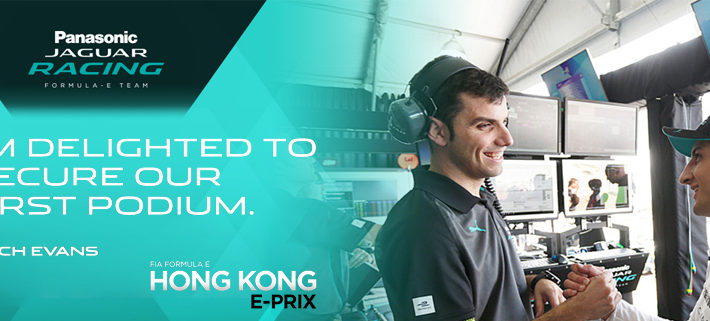 Mitch Evans & Panasonic Jaguar Racing Secure First Formula E Podium in Hong Kong