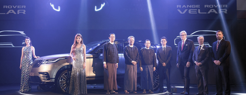 New Range Rover Velar Launch, Myanmar